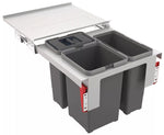 Šiukšliadėžė FRANKE, Sorter Garbo, 50-3, 2x12l.+8l.
