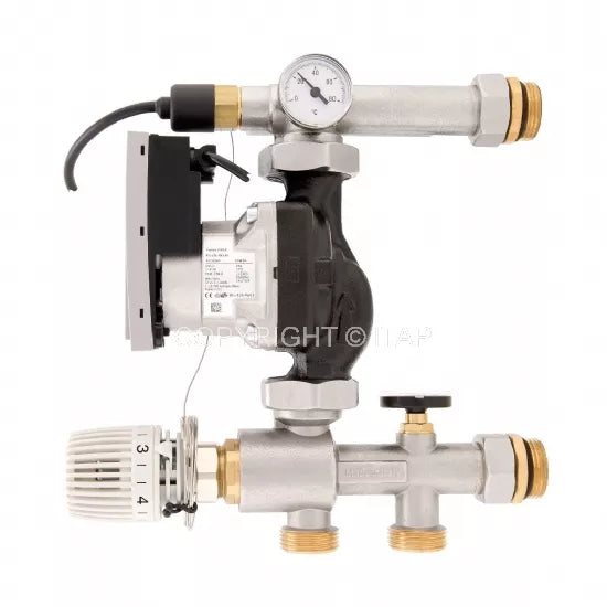 Pamaišymo mazgas ITAP, Pamaišymo mazgas šildomoms grindims ITAP, be cirkuliacinio siurblio