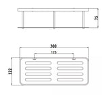 Lentyna Multi, nerūdijančio plieno