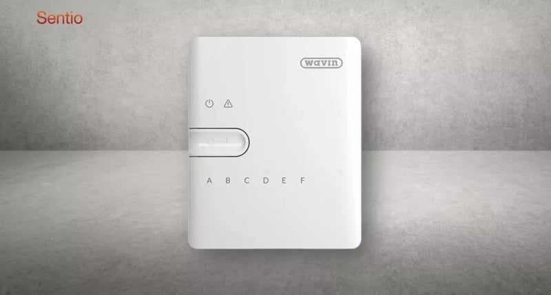 Šildomų grindų automatika Wavin Sentio, išplėtimo modulis 8 kanalai/16 išėjimų, EU-208-A