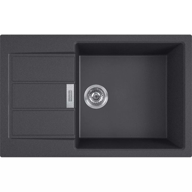 Tectonite plautuvė Franke, Sirius S2D 611-78 XL su užkemšamu ventiliumi, Carbon
