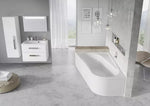 Asimetrinė vonia Ravak Chrome, 170x105, kairinė