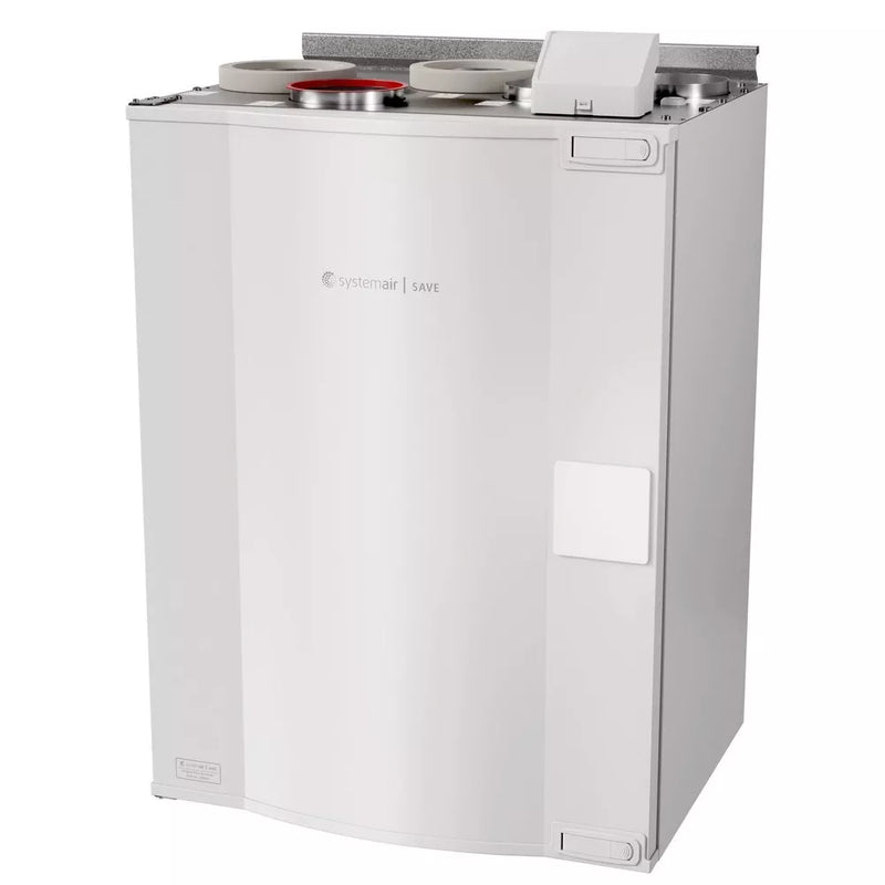 Rekuperatorius SystemAir Save, vertikalus, rotacinis, VTR 250, 1000W, dešininis