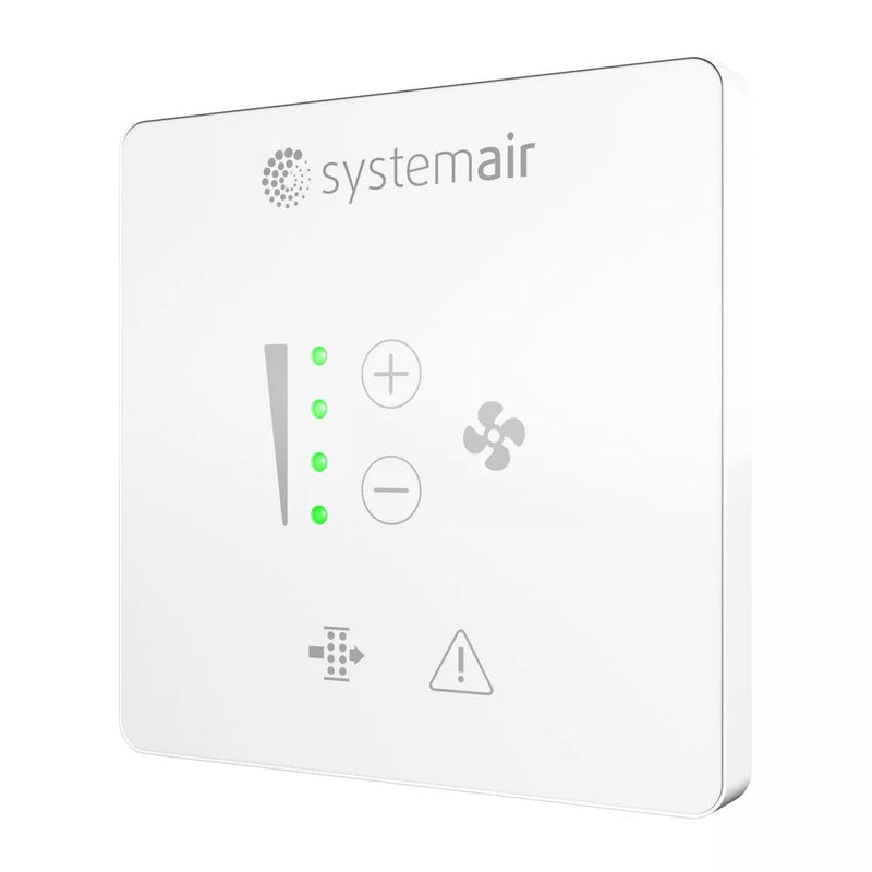 Rekuperatoriaus valdiklis Systemair Save, Light baltas