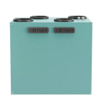 Plokštelinis rekuperatorius Oxygen Easy, vertikalus, V400E, entalpinis, kairinis