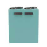 Plokštelinis rekuperatorius Oxygen Easy, vertikalus, V200E, entalpinis, kairinis