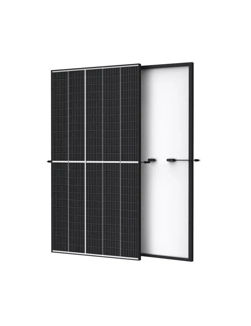 Fotovoltinės saulės elektrinės modulis Trina Solar N-Type Vertex S+, TSM-NEG9R.28 455W juodas rėmelis