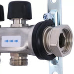 Šildymo sistemos kolektorius Uponor Vario S, be srauto matuoklių, 11 kontūrų