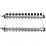 Šildymo sistemos kolektorius Uponor Vario S, be srauto matuoklių, 12 kontūrų