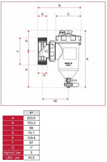 Magnetinis filtras Itap, iMag XL DN25