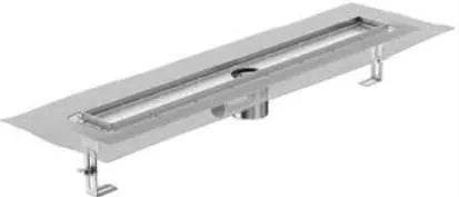 Dušo latako korpusas Aco, ShowerDrain W, sieninis, su grotelėmis