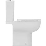 Pastatomas WC Ideal Standard i.life A RimsLS+, paaukštintas, su bakeliu ir lėtai nusileidžiančiu dangčiu