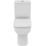 Pastatomas WC Ideal Standard i.life A RimsLS+, paaukštintas, su bakeliu ir lėtai nusileidžiančiu dangčiu