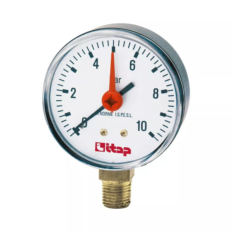 Manometras Itap, 1/4", 10 bar 482
