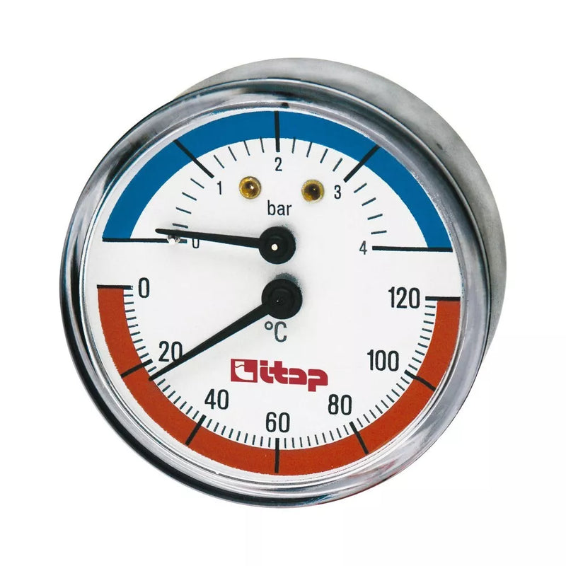 Termomanometras Itap, 1/2", 4 bar TMAX 4