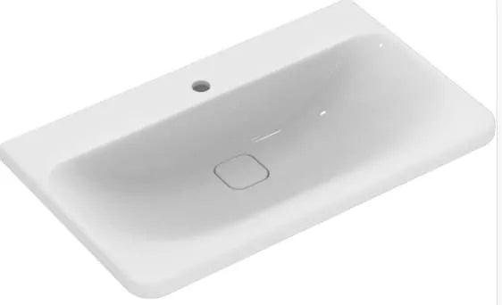 Praustuvas IDEAL STANDARD Tonic II, 82 cm baltas, su skyle maišytuvui