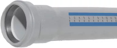 Vidaus kanalizacijos vamzdis HTEM su mova,, d 50, 500 mm