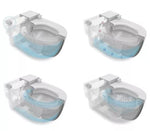 Pakabinamas unitazas IN-TANK Meridian, „I“ formos laikantysis rėmas, su sėdyne ir dangčiu Slowclose.