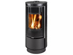 Plieninė krosnelė Thorma Andorra Ceramic Plus, juoda