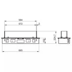 Bio židinys Spartherm Quadra Inside I SL, juoda spalva