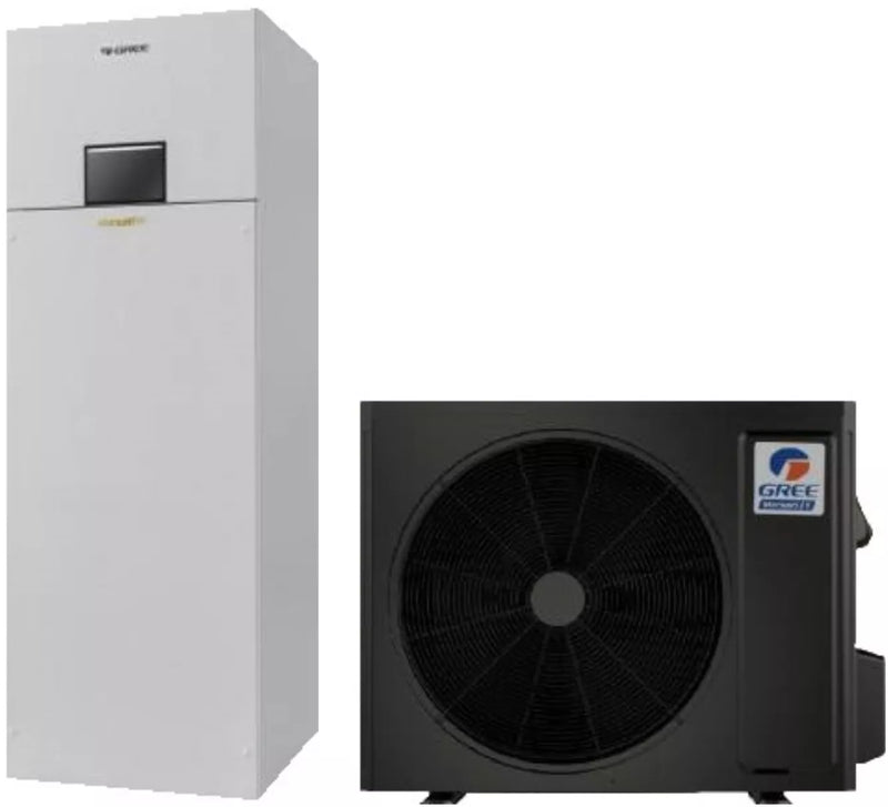 Šilumos siurblys oras/vanduo Gree Versati IV DUO, 14,60/13,80 kW