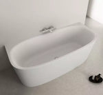 Ideal Standard Dea Duo prie sienos statina akrilinė vonia 180x80 cm su Click-Clack nuotekų vožtuvu, vidus ir išorė mati