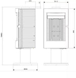 Ketinė krosnelė Invicta PHAROS