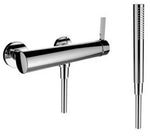 Kartell by LAUFEN dušo maišytuvas su rankiniu dušu, chromas