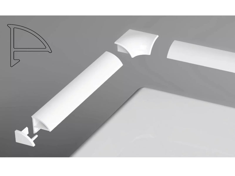 Apdailos juostelės Ravak kampeliai, tipas 6 (komplektas)