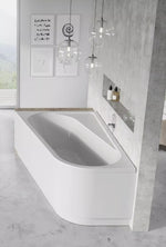 Asimetrinė vonia Ravak Chrome, 170x105, kairinė