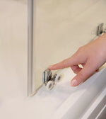 Pusapvalė dušo kabina Ravak Blix Slim, BLSCP4-80 blizgus +Transparent