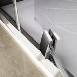 Varstomos dušo durys Ravak Pivot, PDOP2-120, juoda+Transparent