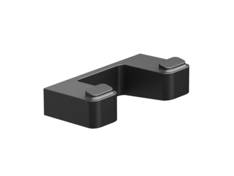 Kabliukas Ravak 10°, TD 100.20 dvigubas, juodas