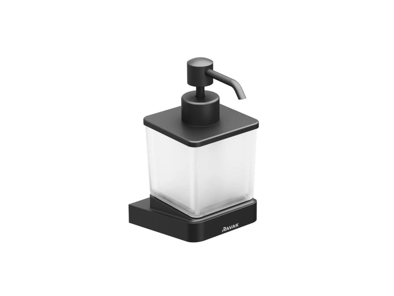 Laikiklis Ravak 10°, TD 231.20 su muilo dozatoriumi, juodas