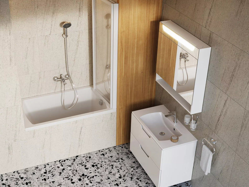 Stačiakampė vonia Ravak Classic II, 120x70 sniego baltumo