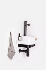 Laikiklis praustuvui Ravak Yard, 280 C juoda