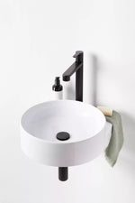 Fiksuotas praustuvo sifono vožtuvas Ravak, juodas, praustuvams be persipylimo