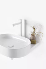 Fiksuotas praustuvo sifono vožtuvas Ravak, baltas, praustuvams be persipylimo