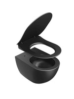 Pakabinamas WC Ravak, Uni Chrome RimOff juodas