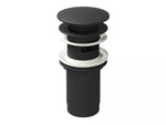 Click-Clack praustuvo sifono vožtuvas Ravak, juodas, praustuvams su persipylimu