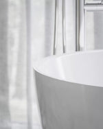 Laisvai pastatoma vonia Ravak Freedom O Tec 1700x770, balta su chromuotais priedais