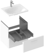 Spintelė po praustuvu SD Balance II, 50 cm balta