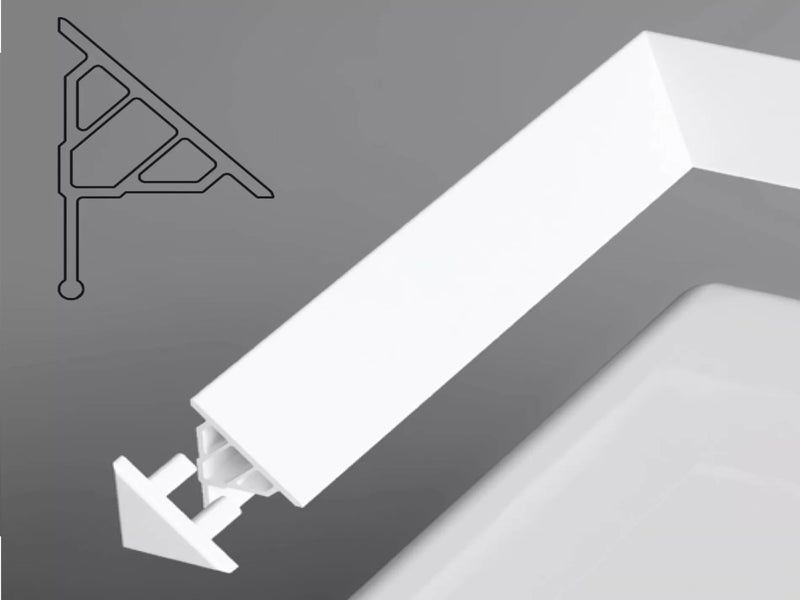 Apdailos juostelės Ravak kampeliai, tipas 10 (1 vnt)