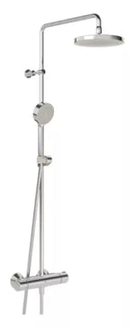 Termostatinė lietaus dušo sistema NOVA su rankiniu dušu, chromas