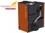 Granulinis katilas PELLET UNI 20 kW su rotac. 16 kW degikliu, sraigtu, 350 l met. bunkeriu