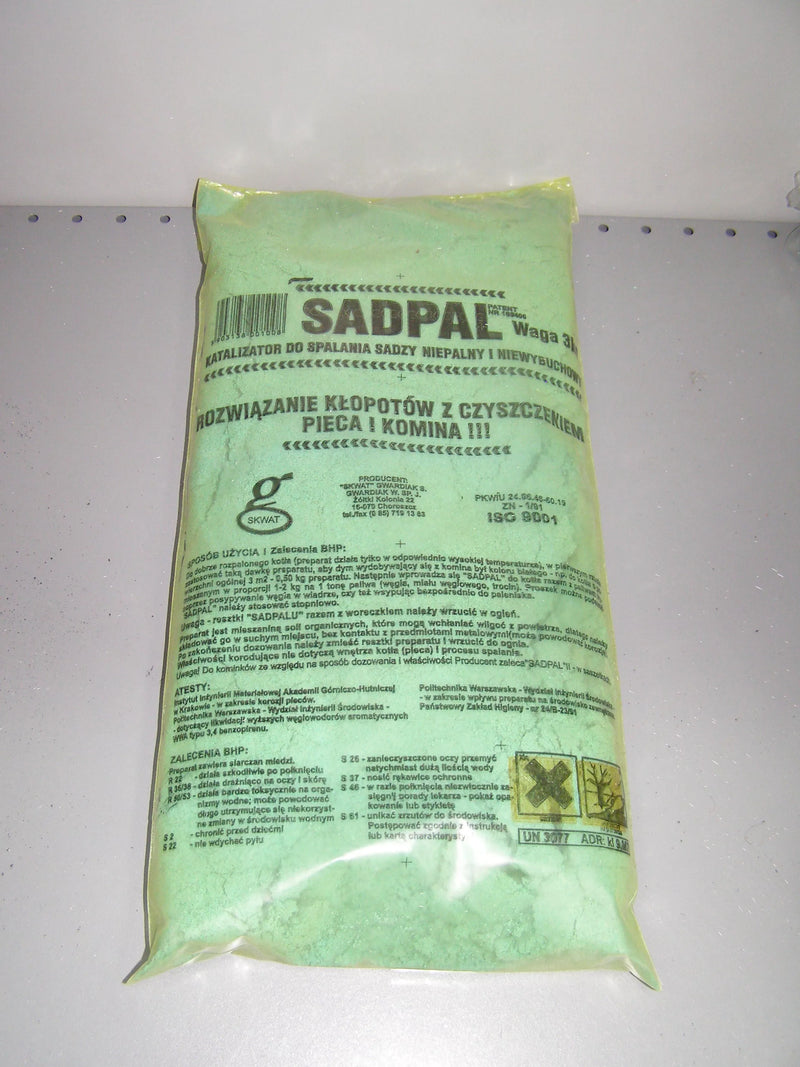 Kaminų valymo priemonė "SADPAL"(1kg.)