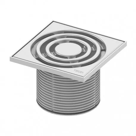 TECEdrainpoint S nerūd.plieno grotelių rėmas su dekor.grot. 150mm