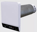 Mini rekuperatorius Twinfresh Breezy 160-E 57m3/h dvisrautis