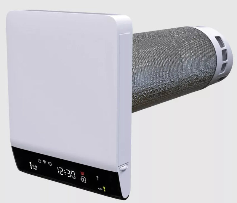 Mini rekuperatorius Twinfresh Breezy 160-E 57m3/h dvisrautis