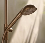 Dušo sistema Oras Aurelia 4793-81 bronzos spalva, be ekcentrinių jungčių